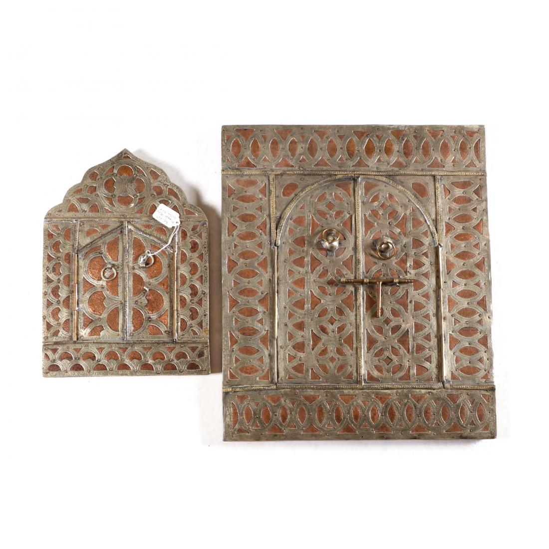 Two Moroccan Tabernacle Wall Mirrors (1 of 2)