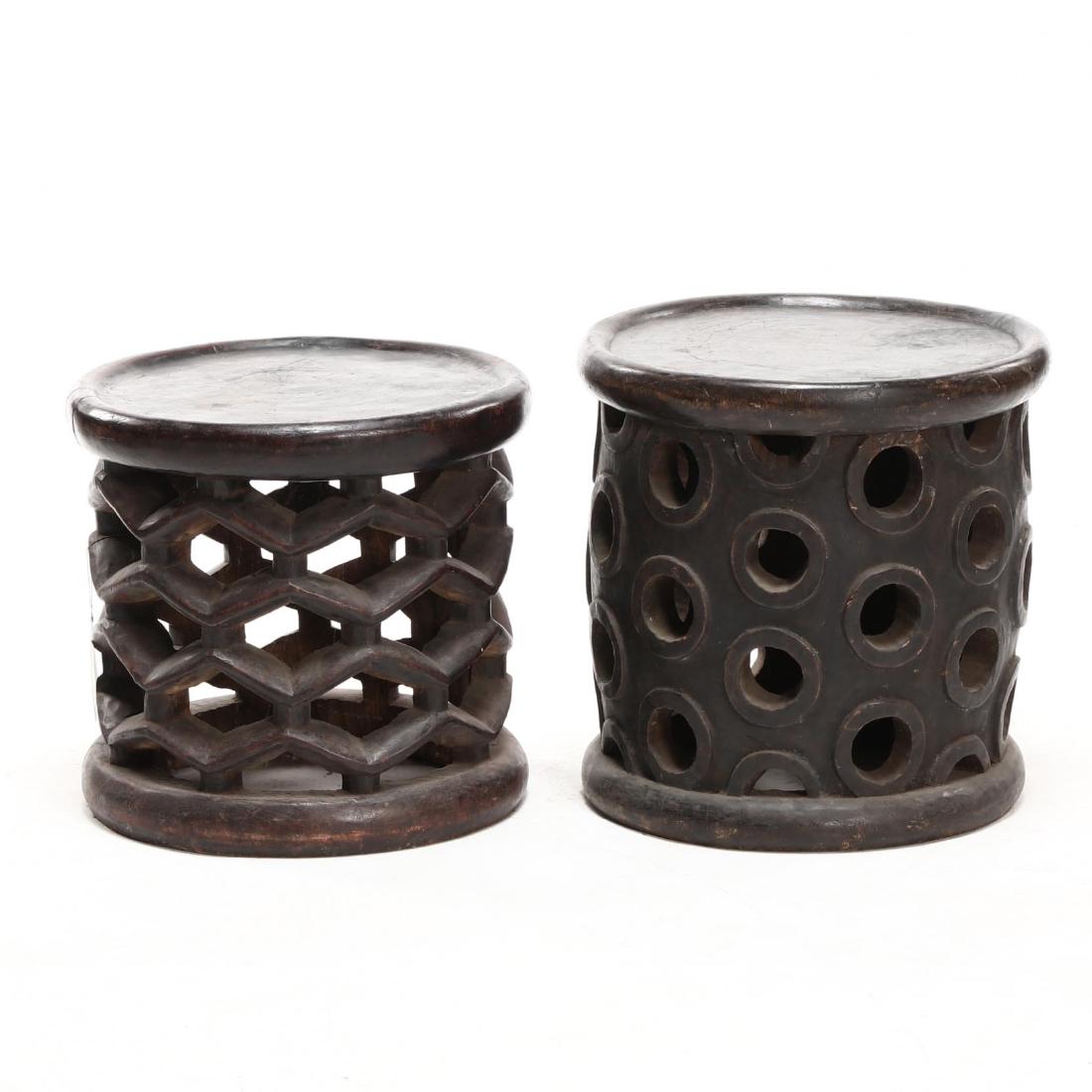 Two Bamileke King Stools (1 of 3)