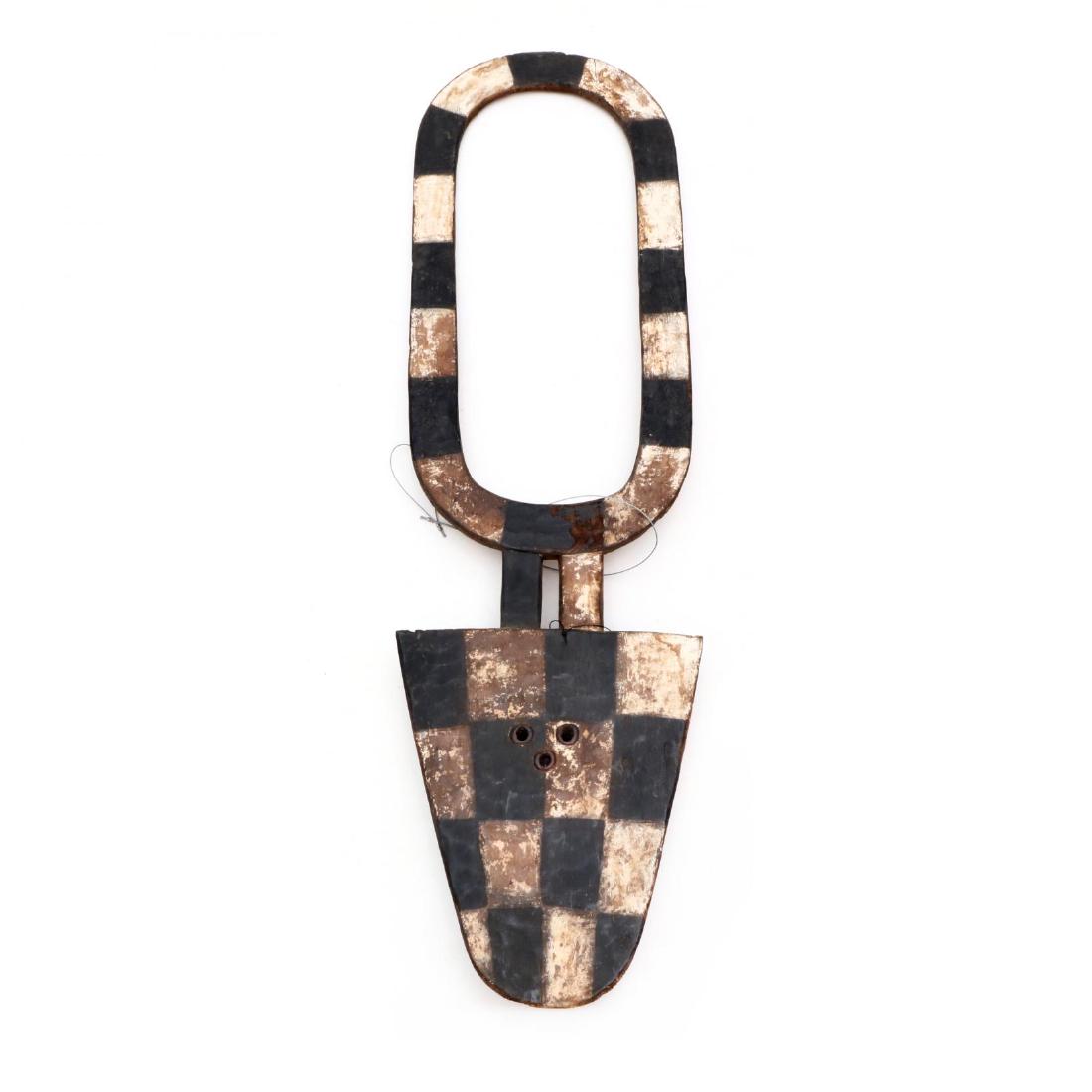 Ivory Coast Large Bedu Carved Plank Mask (1 of 5)