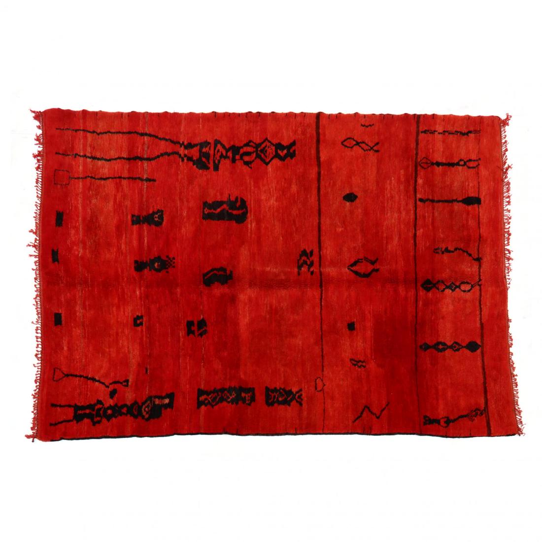 Beni Ourain Room Size Carpet (8 ft. x 12 ft. 4 in.) (1 of 4)