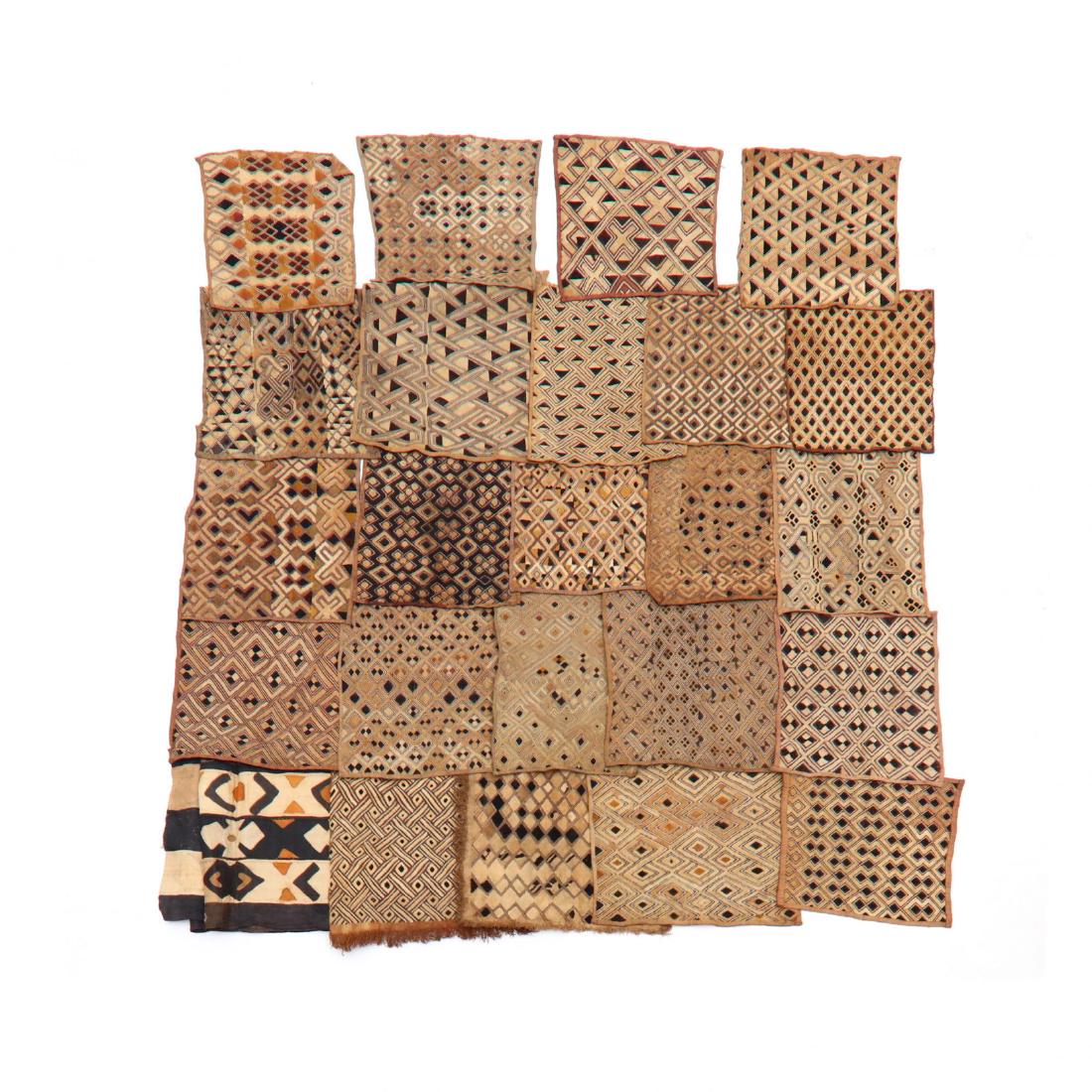 Assorted Group of Kuba Textiles (1 of 3)