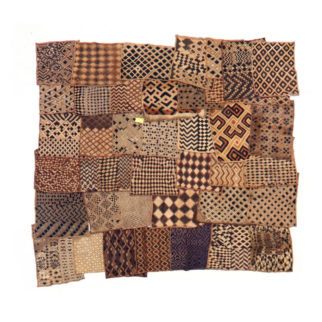 Forty Small Kuba Textiles (1 of 3)