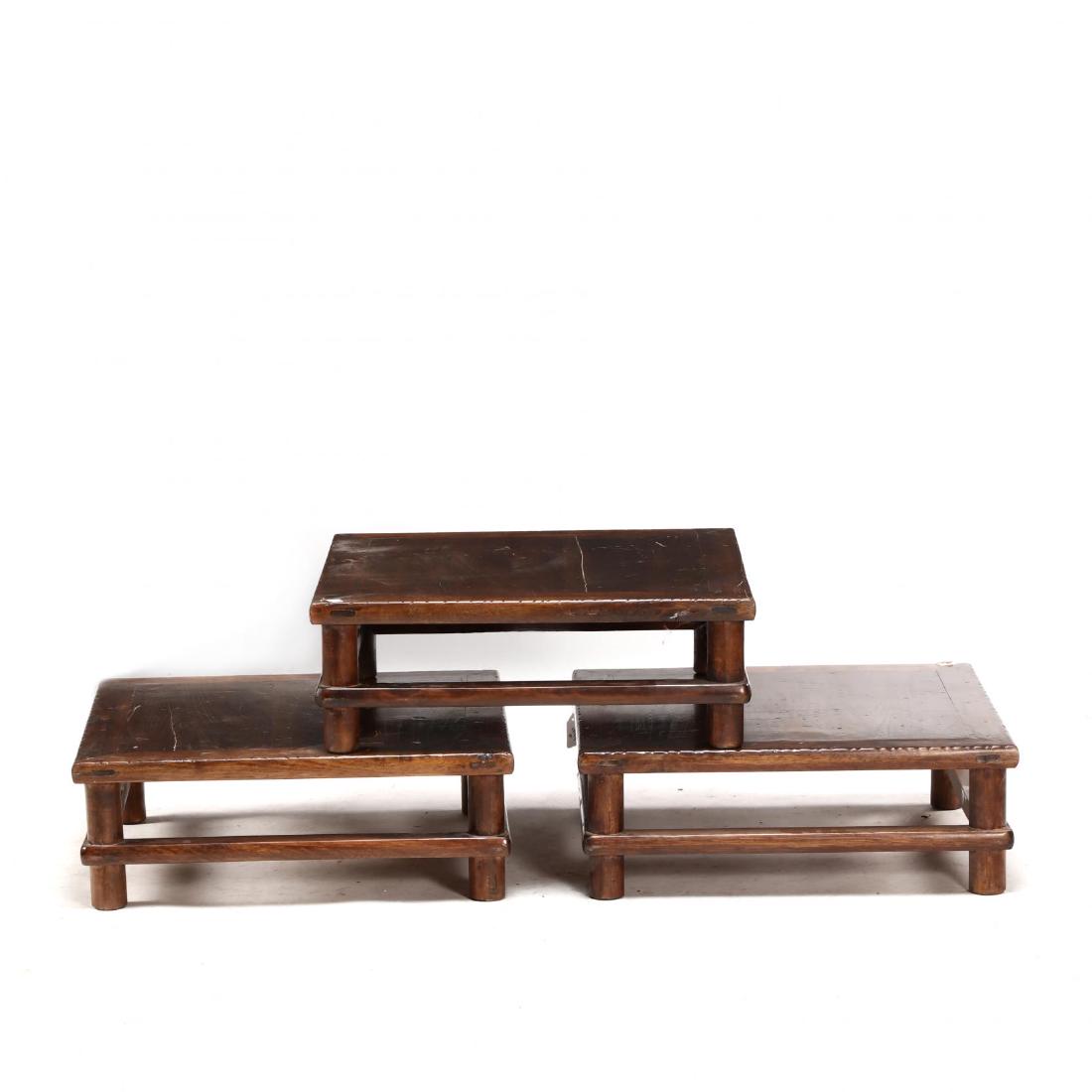 Three Chinese Low Tables (1 of 2)