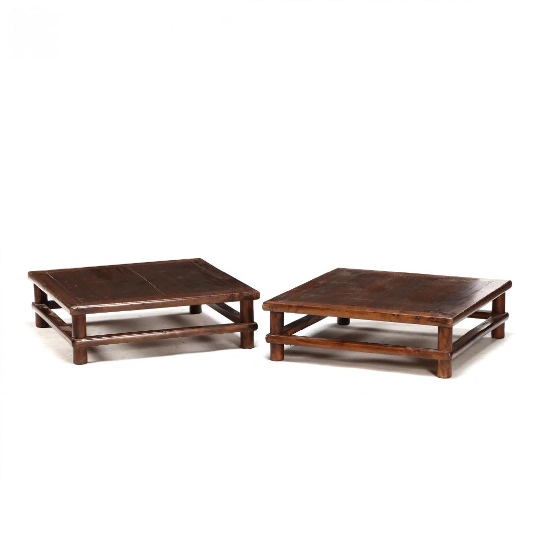 Two Chinese Low Tables (1 of 3)