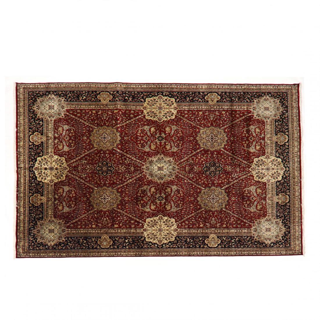 Indo Persian Room Size Carpet (12 ft. x 14 ft.) (1 of 4)