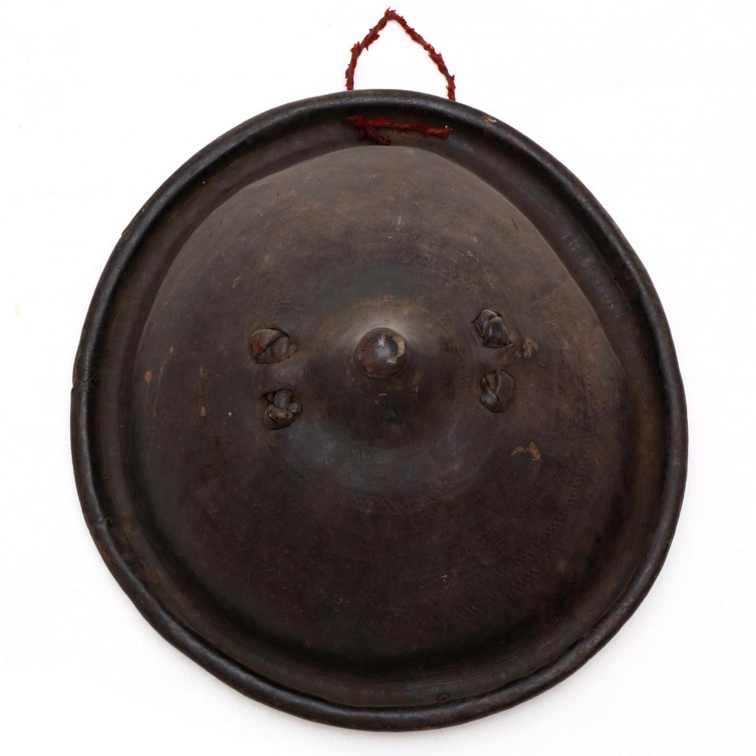 African Kaffa, Carved Wooden Shield (1 of 2)