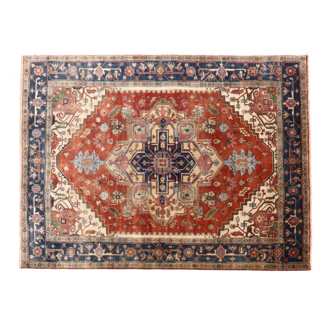 Indo Serapi Room Size Carpet (8 ft 8 in x 11 ft 10 in. (1 of 4)