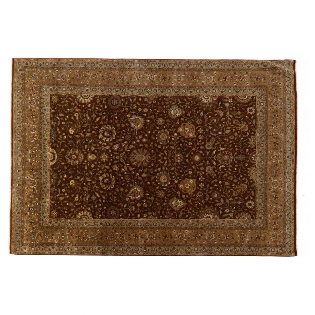 Indo Persian Room Size Carpet (9 ft. 11 in. x 14 ft. 2 (1 of 4)