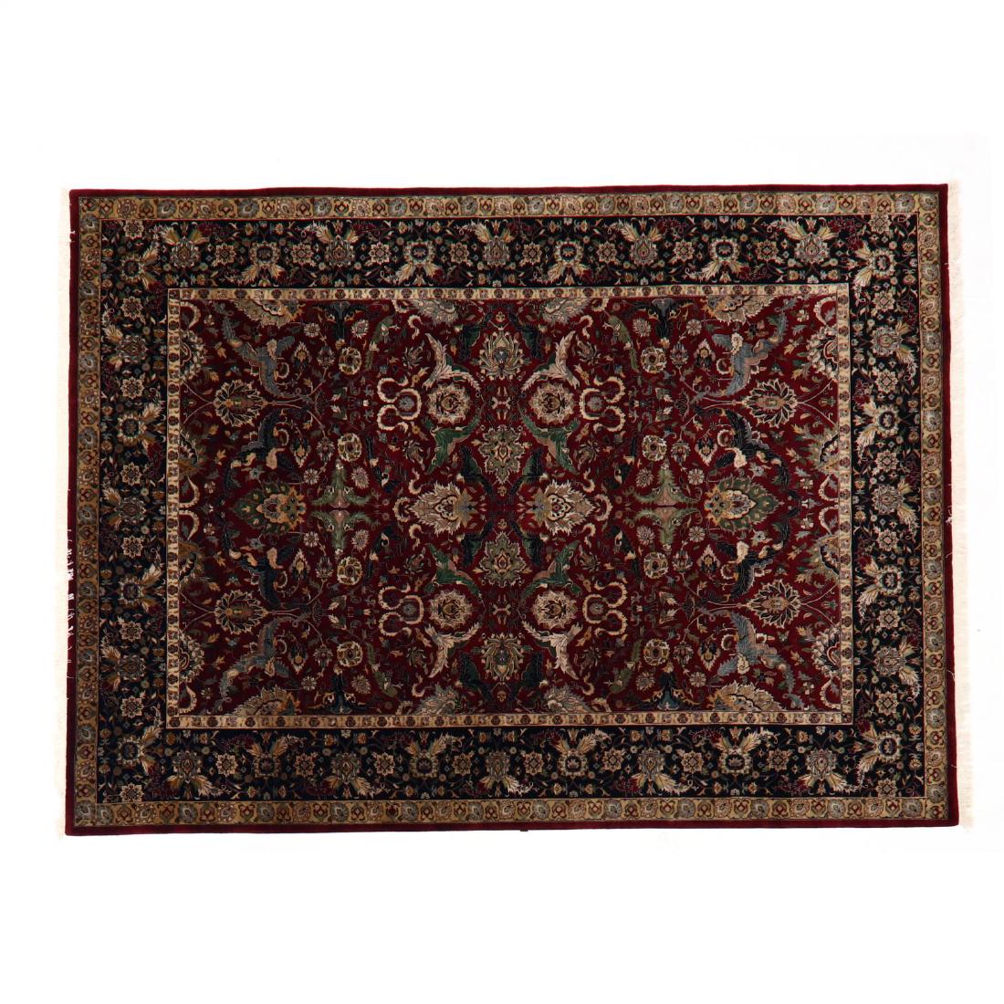 Indo Persian Room Size Carpet (13 ft. 10 in. x 9 ft. 10 (1 of 4)