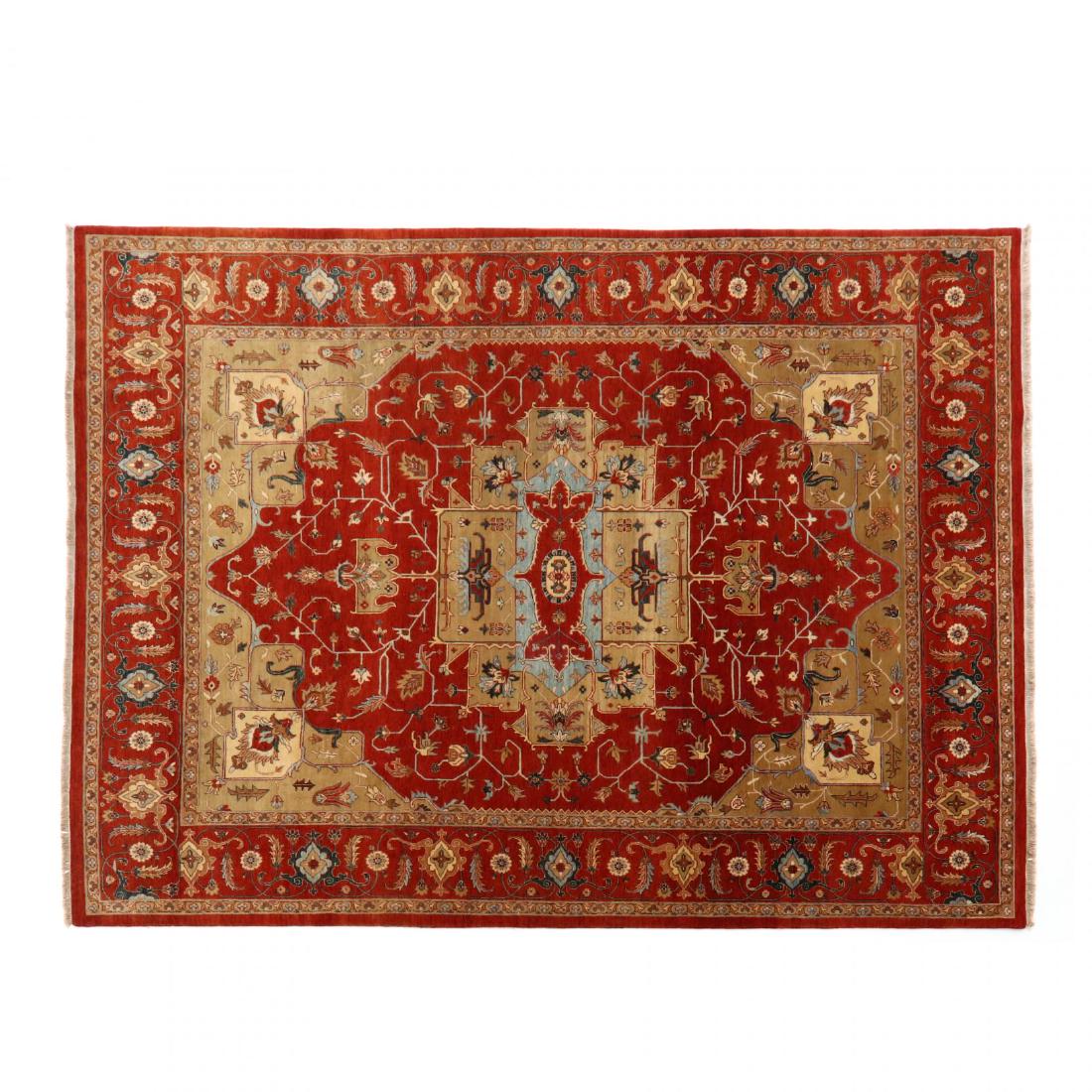 Indo Heriz Room Size Carpet (8 ft. 1 in. x 10 ft. 4 (1 of 4)