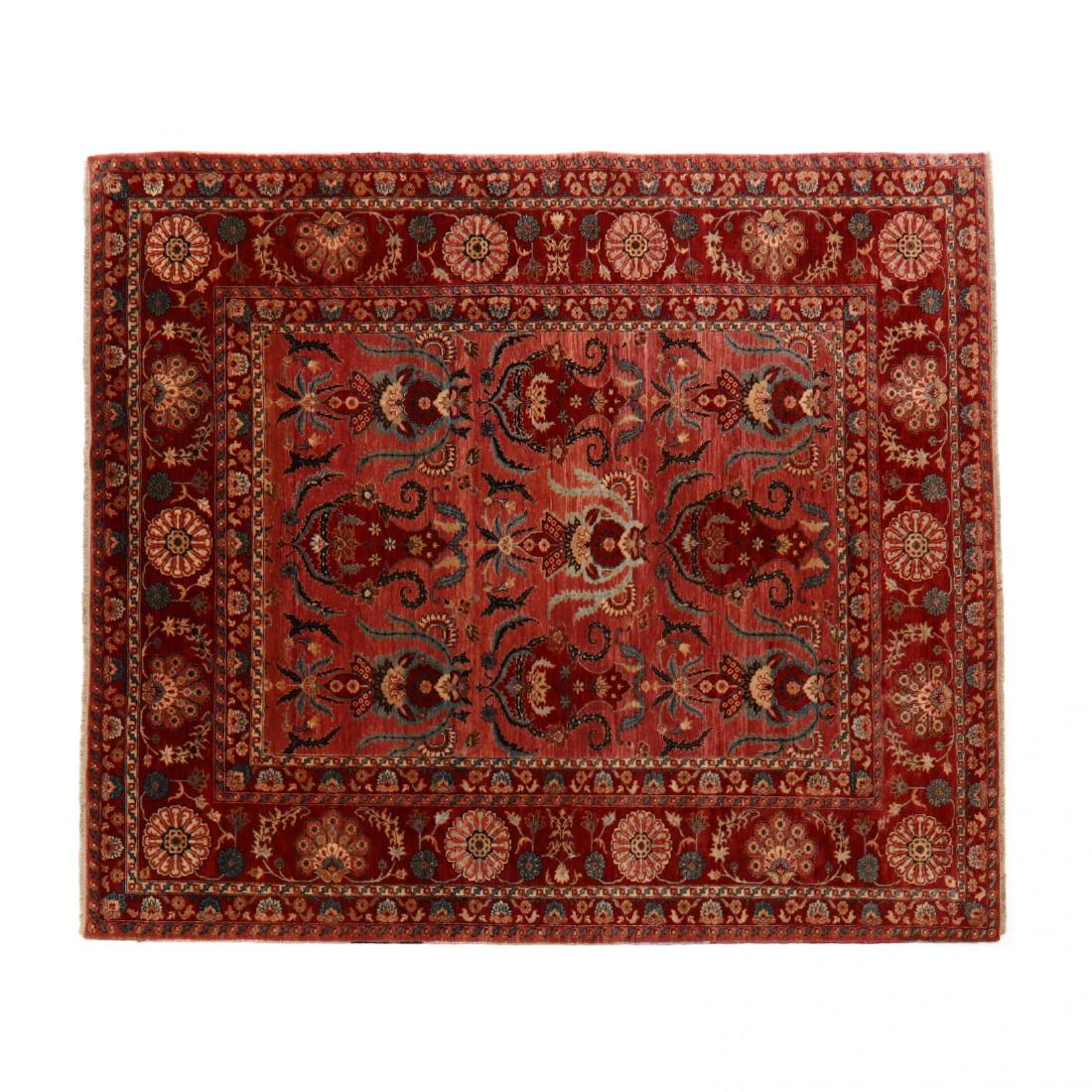 Indo Persian Carpet (9 ft. 1 in x 8 ft. 1 in.) (1 of 4)