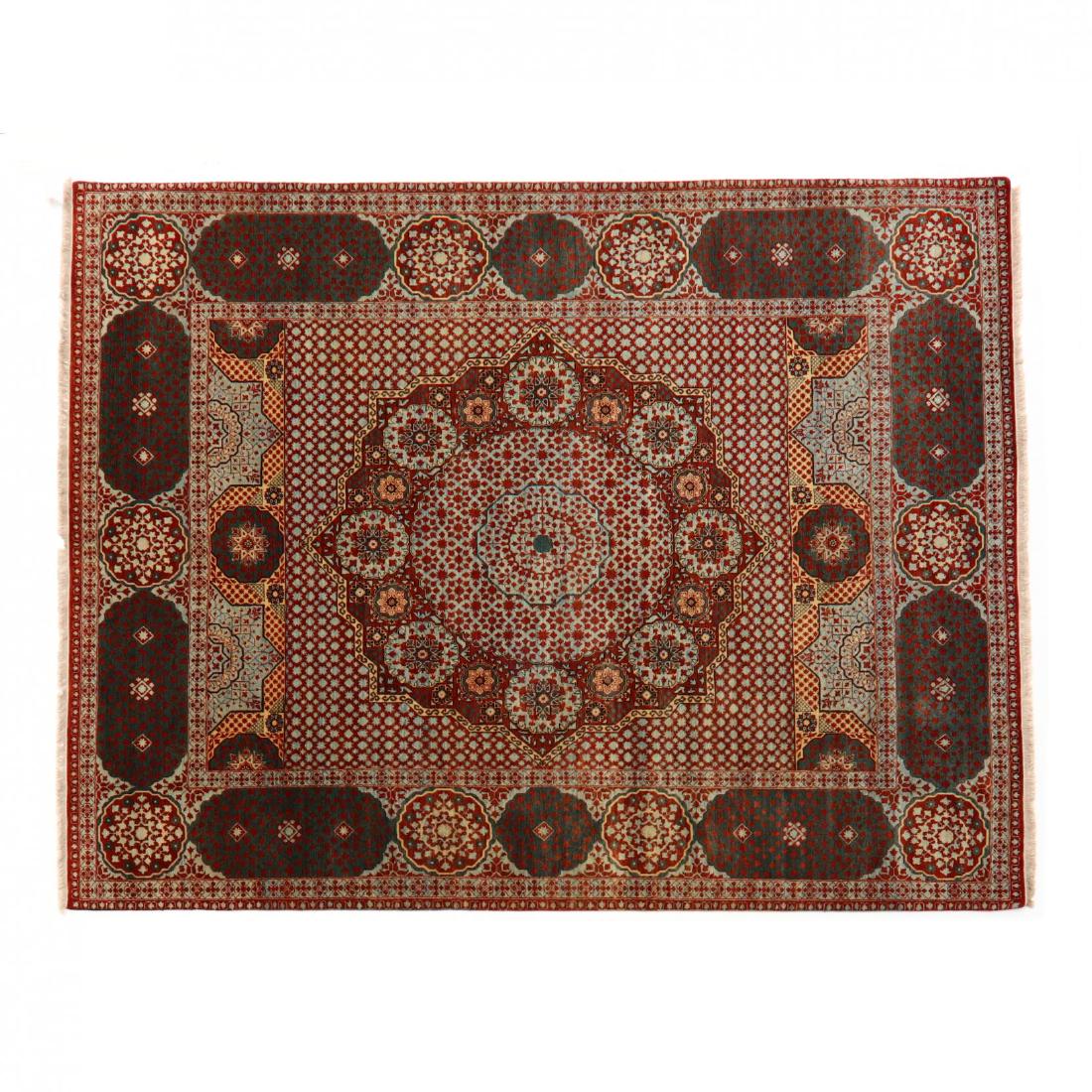 Indo Persian Room Size Carpet (8 ft. 2 in. x 10 ft. 4 (1 of 4)