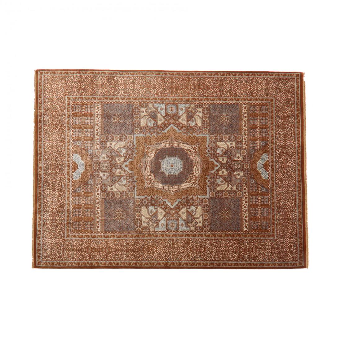 Indo Persian Room Size Carpet (9 ft. x 12 ft.) (1 of 3)