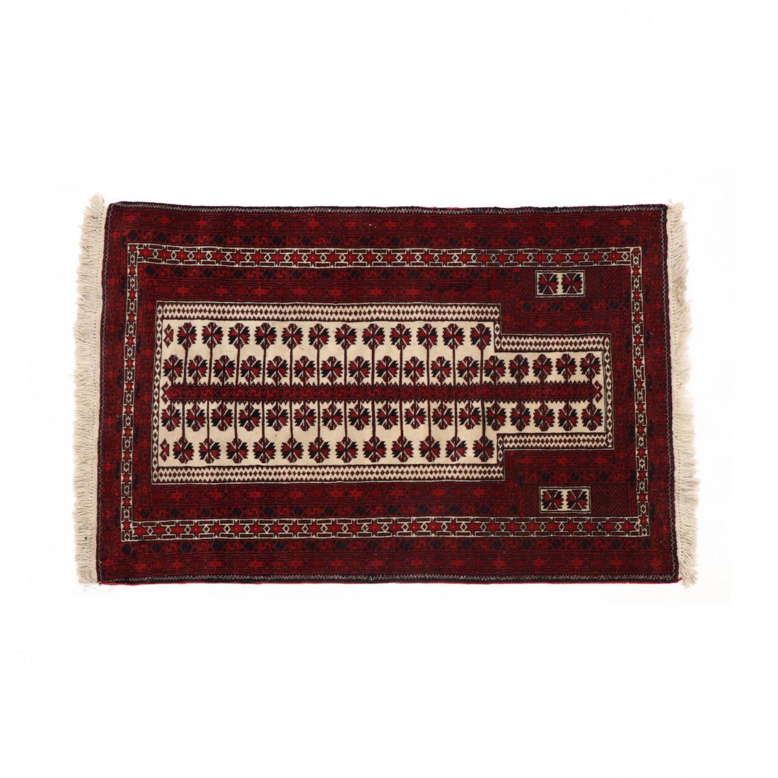 Baluch Prayer Rug (3 ft. 1 in. x 4 ft. 5 in.) (1 of 4)