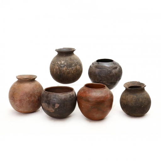 Six Zulu Pots