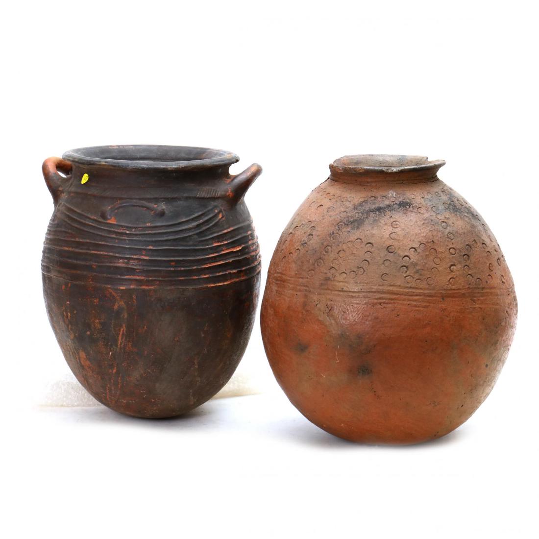 Two Earthenware Storage Vessels (1 of 6)