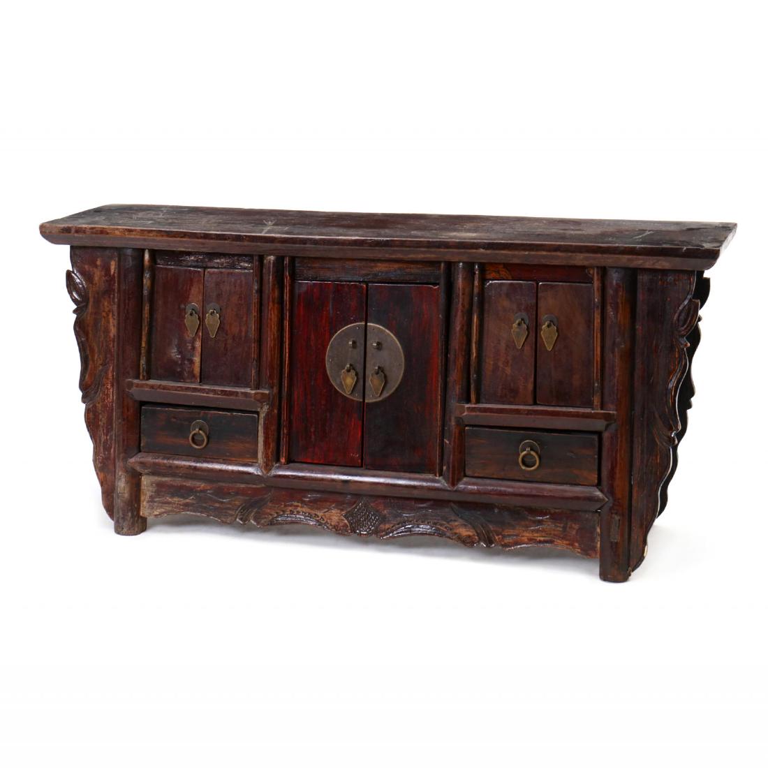 Antique Chinese Diminutive Altar Cabinet (1 of 5)