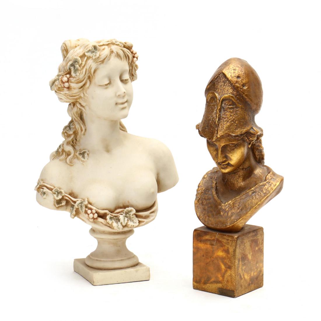 Two Statuarius Classical Style Busts (1 of 5)