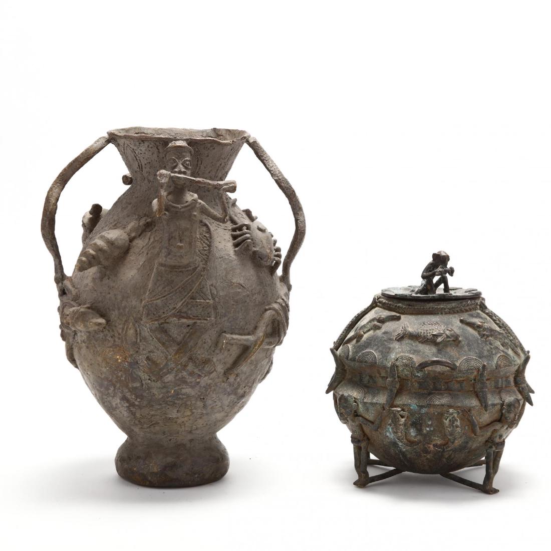 Two African Bronze Vessels (1 of 4)