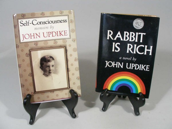 Two Signed Books by John Updike,