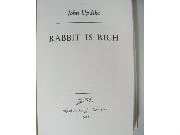 Two Signed Books by John Updike, - 4