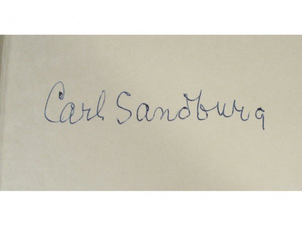 Four Carl Sandburg Signed Books, - 3