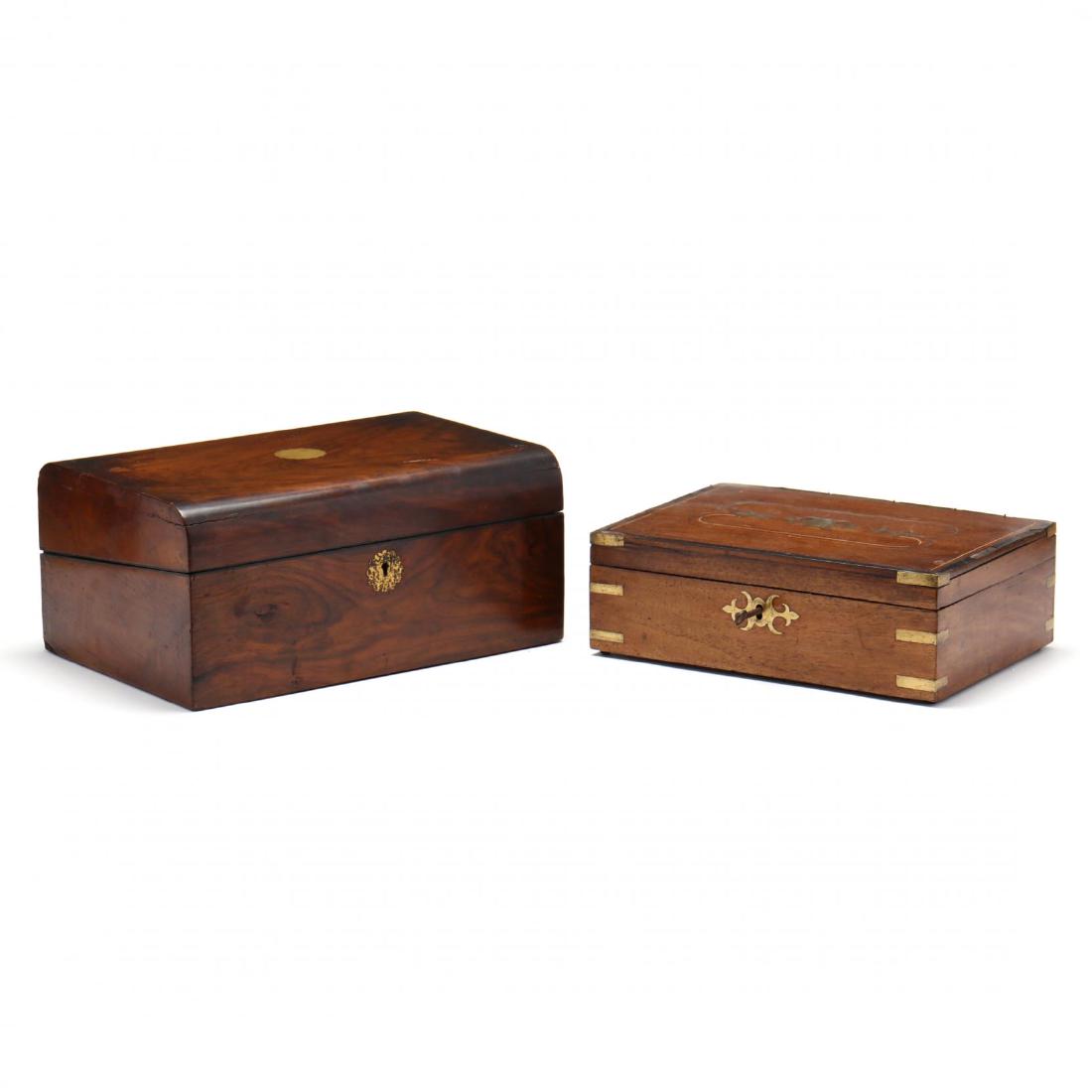 Antique Humidor and Lap Desk (1 of 8)