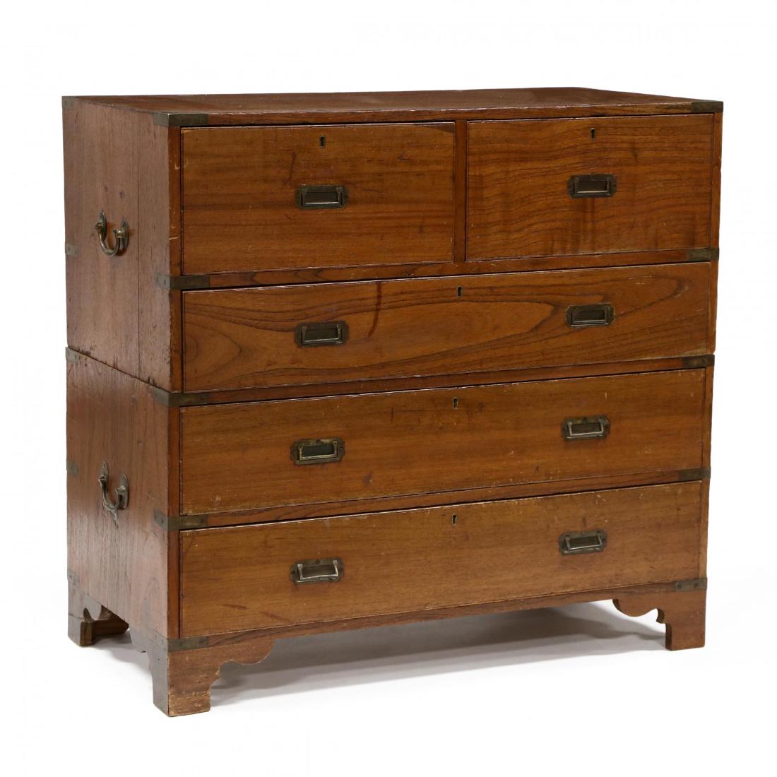 English Campaign Chest of Drawers (1 of 5)