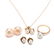 Group of Four Gold, Pearl, and Diamond Jewelry Items