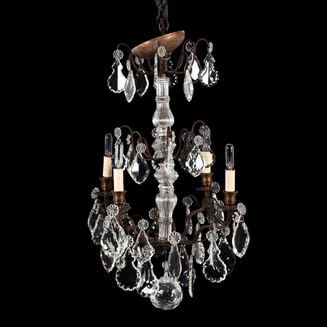 Italian Diminutive Drop Prism Chandelier (1 of 2)