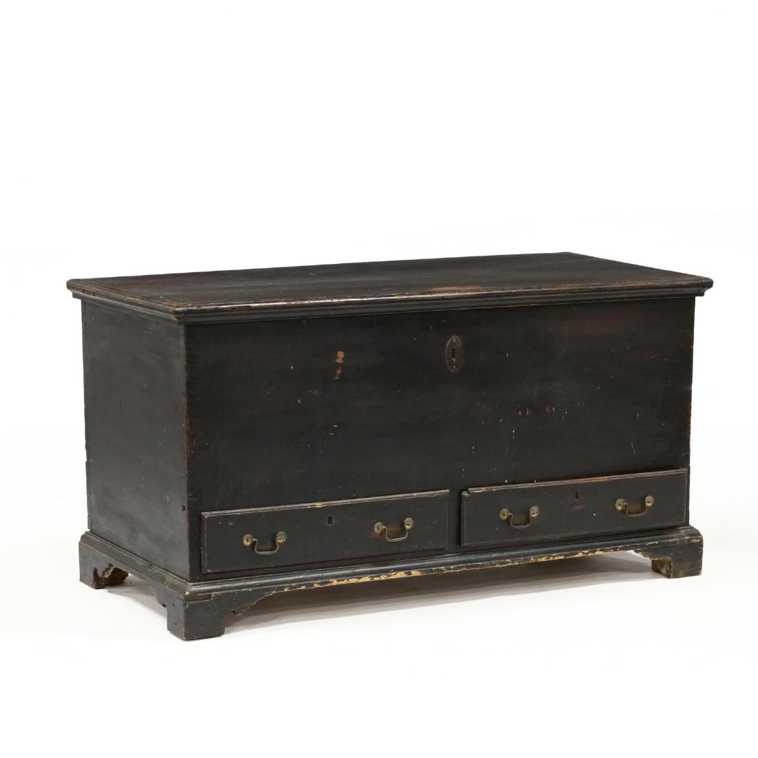 American Painted Chippendale Blanket Chest (1 of 5)