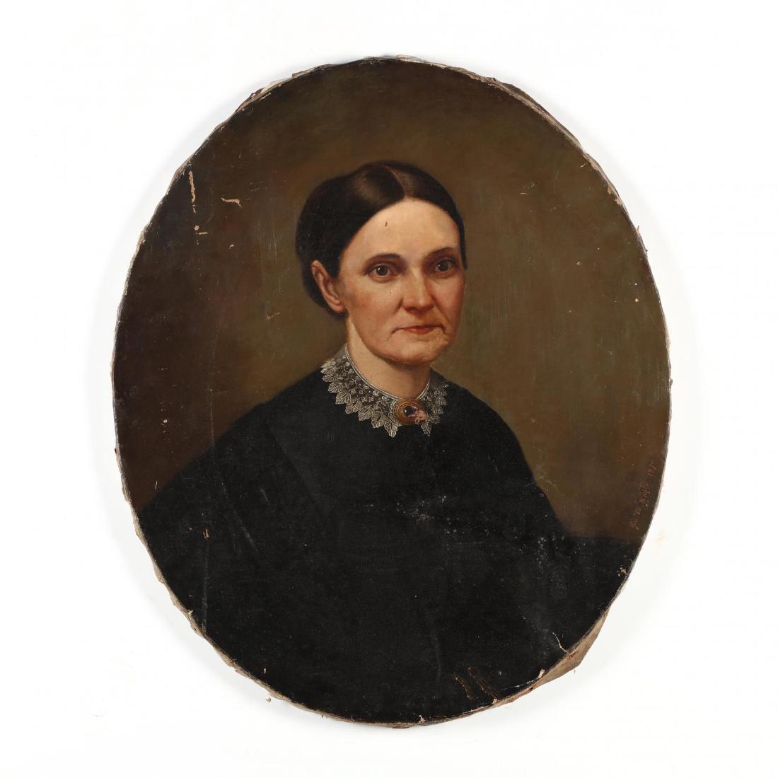 George W. White (OH, 1826-1890), Portrait of a Woman (1 of 4)