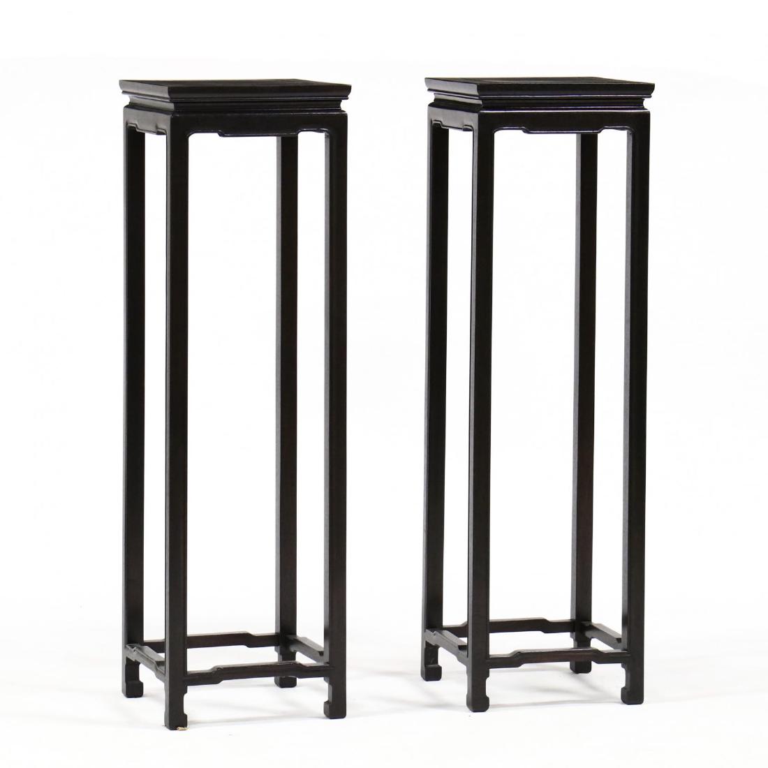 Pair of Chinese Style Tall Stands (1 of 3)