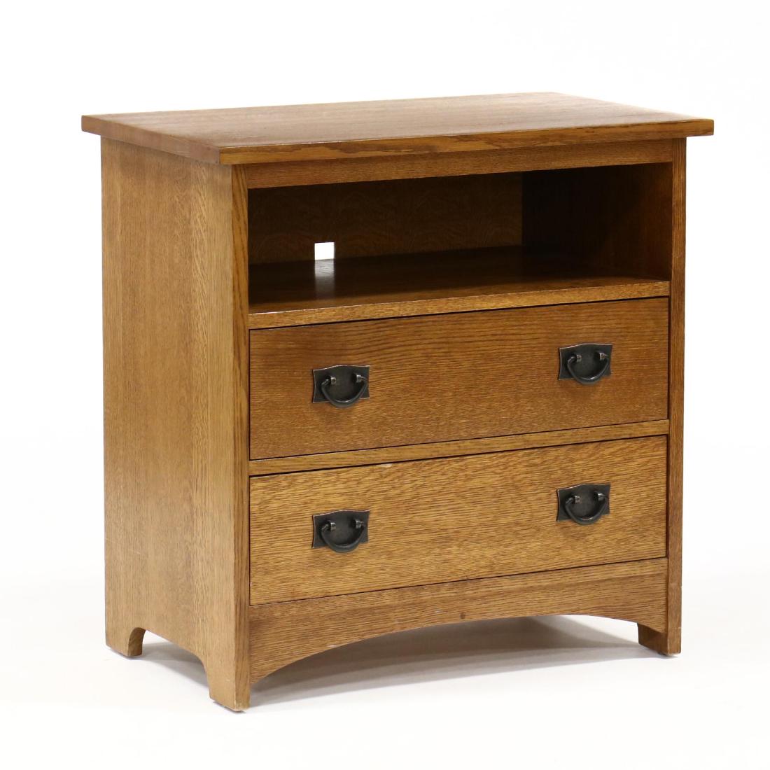 Stickley, Mission Style Oak Two Drawer Chest