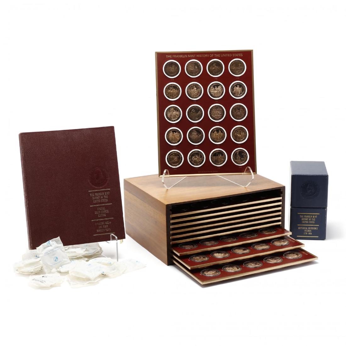 Franklin Mint Bicentennial Set of 200 Bronze Medallions (1 of 10)