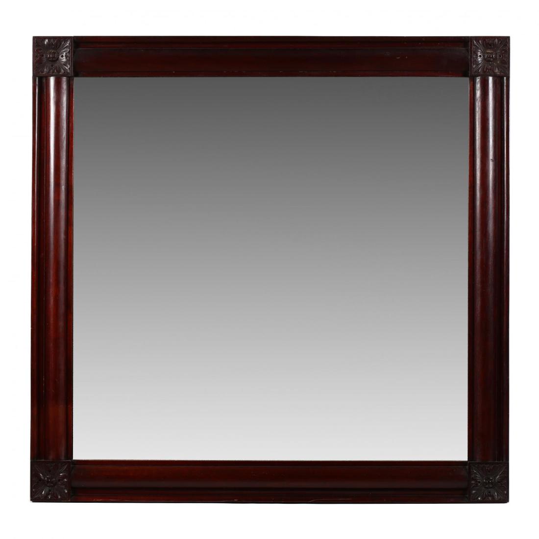 Classical Style Mahogany Wall Mirror (1 of 2)