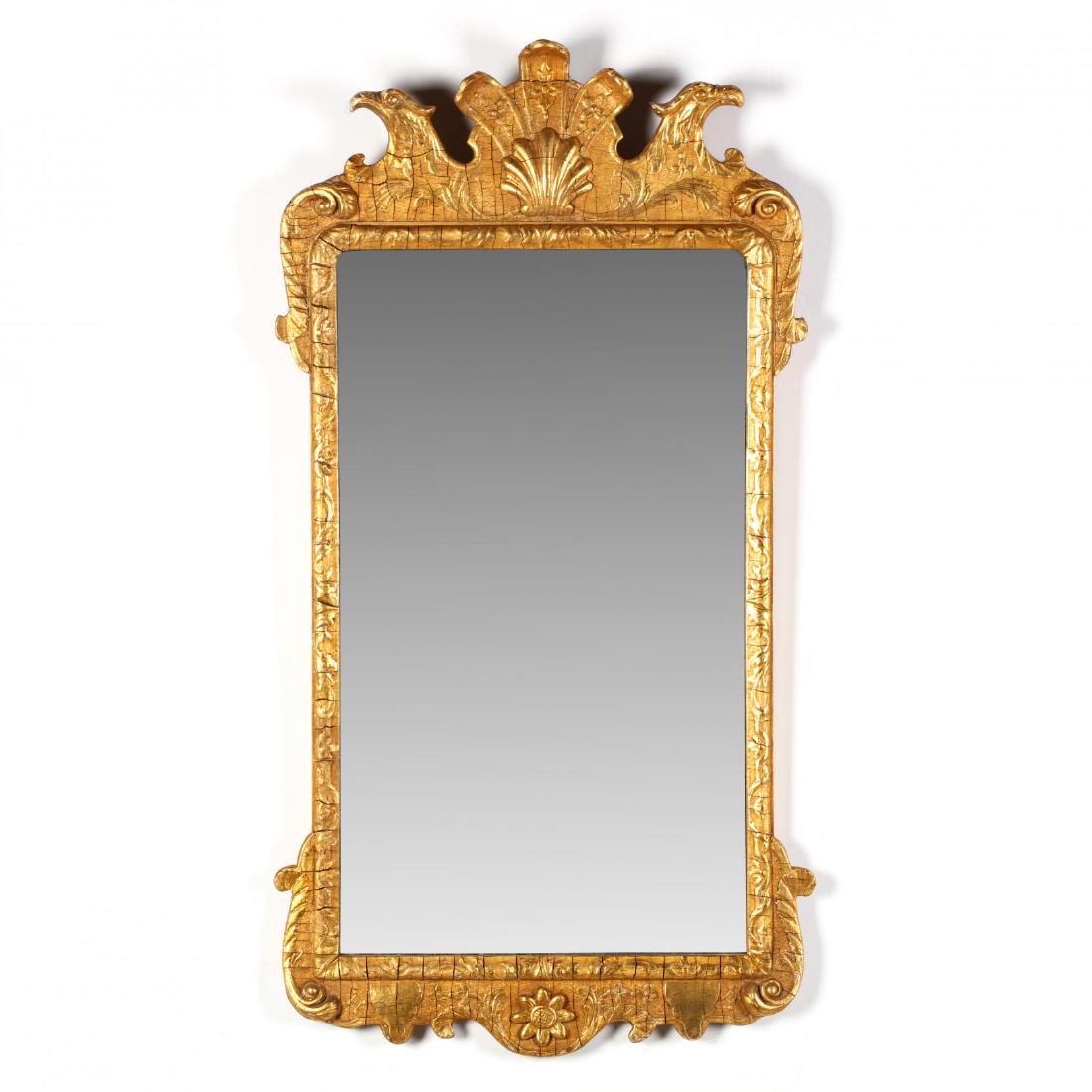 Williamsburg Restoration Gilt Carved Wall Mirror (1 of 2)