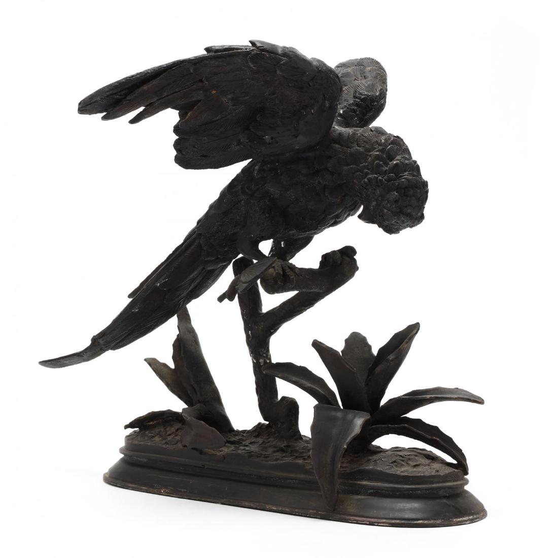 Vintage Bronze Figure of a Parrot (1 of 8)
