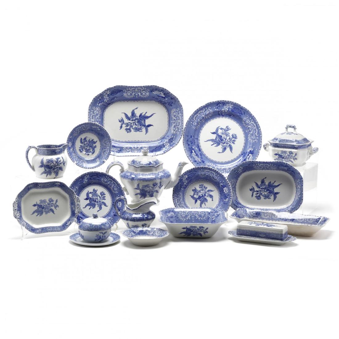 An Assembled Set of "Camilla" China (1 of 10)