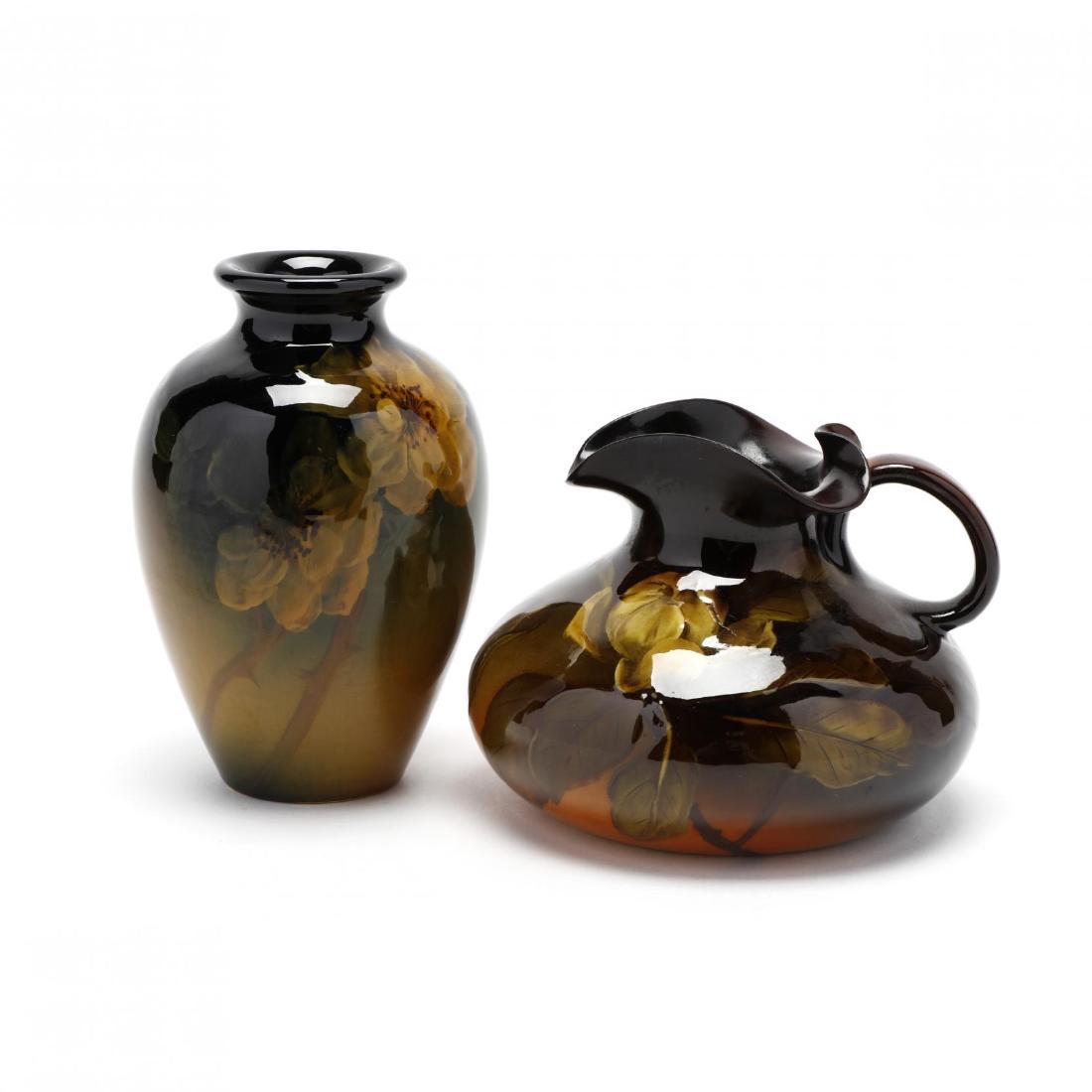 Two Rookwood Art Pottery Vases (1 of 6)