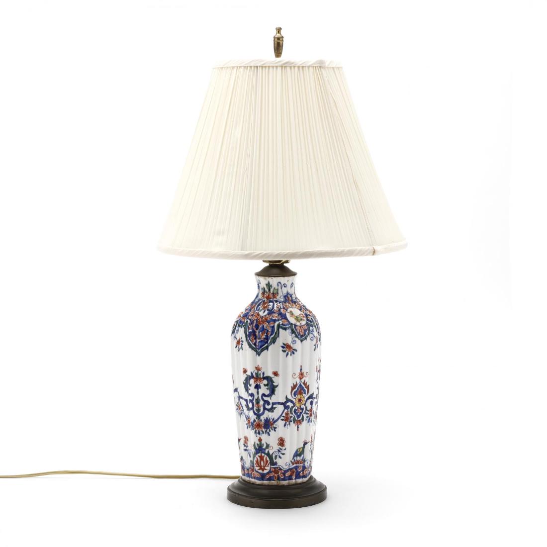 A Delftware Table Lamp (1 of 5)