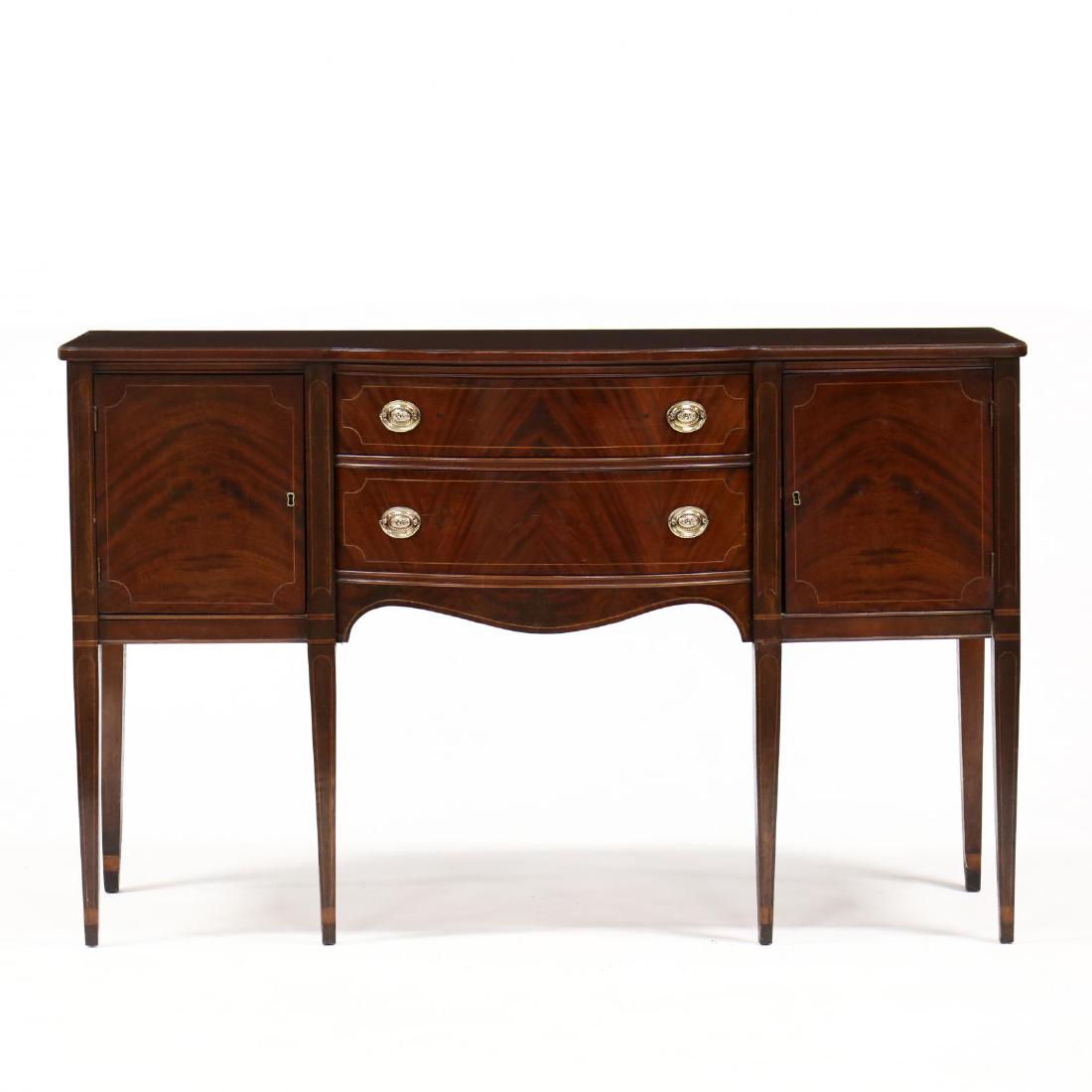 Hepplewhite Style Inlaid Mahogany Sideboard (1 of 8)