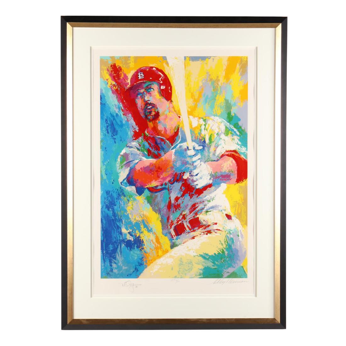Leroy Neiman Limited Edition Serigraph, "Mark McGwire" (1 of 6)