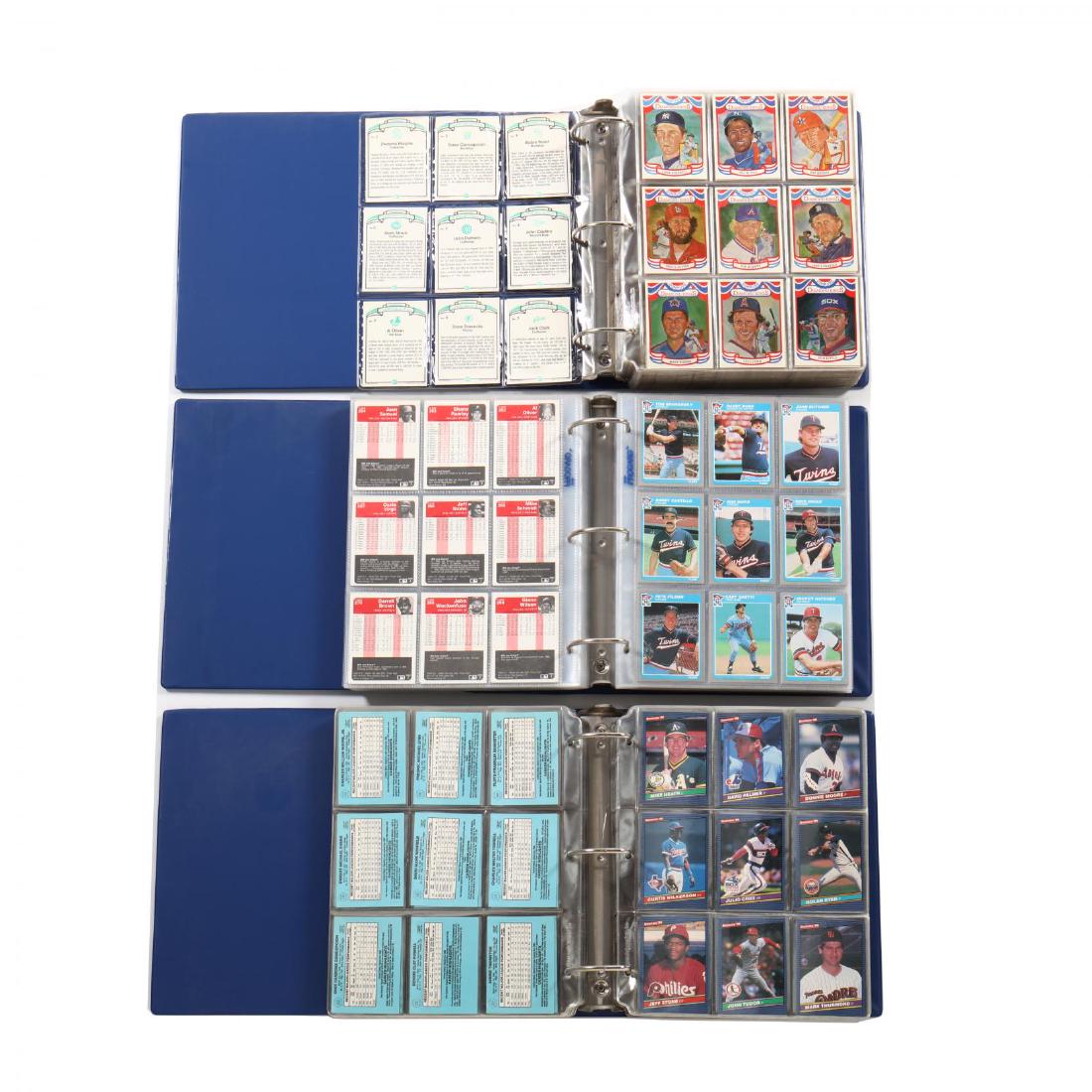 Three Baseball Card Albums 1984, 85 and 86 Donruss and (1 of 5)