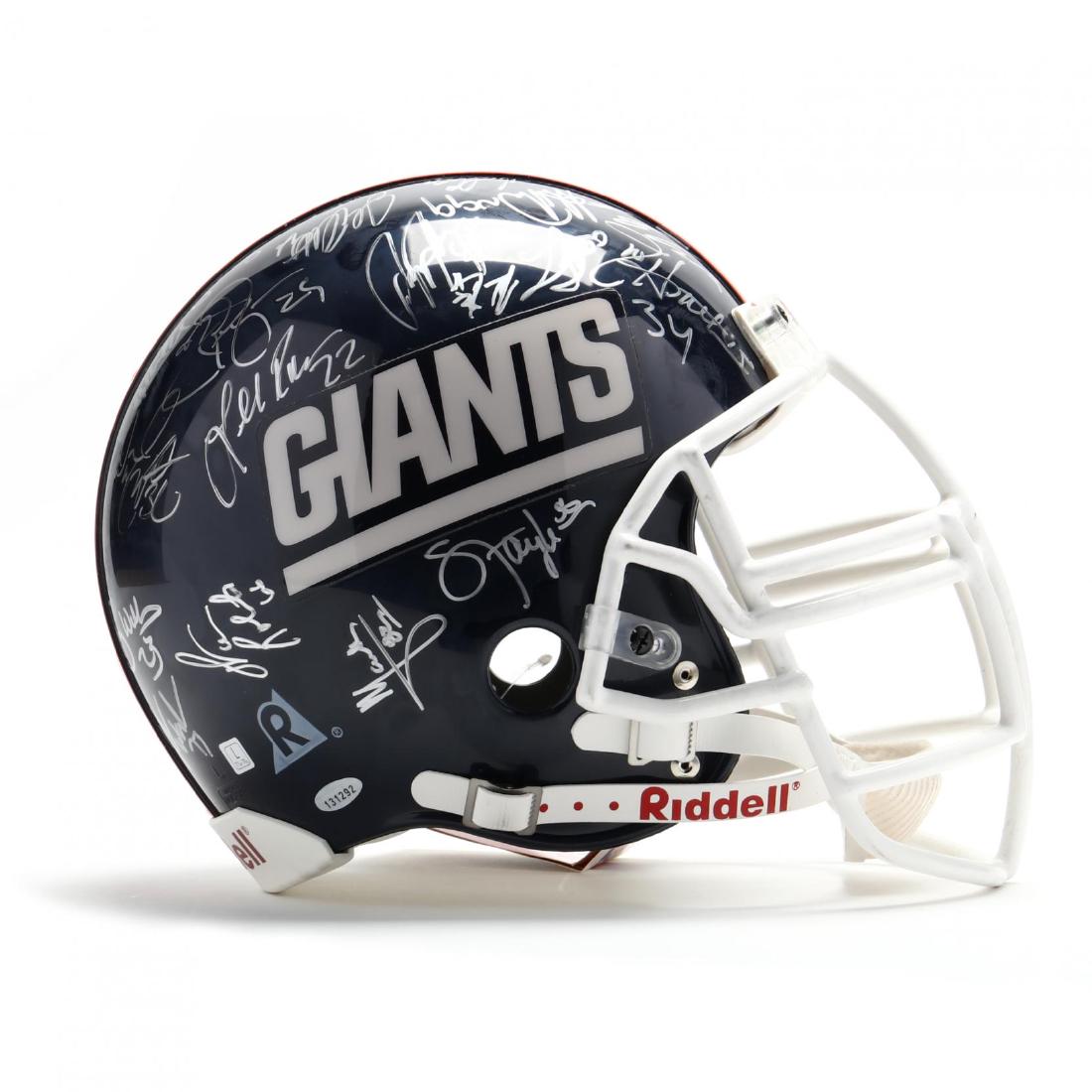 1990-91 Super Bowl Champions New York Giants Helmet (1 of 7)