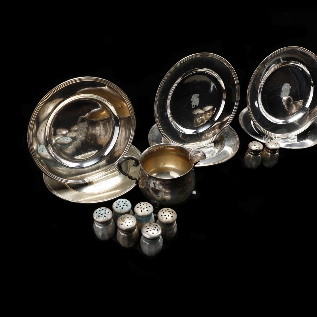 A Group of Sterling Silver Tableware (1 of 9)