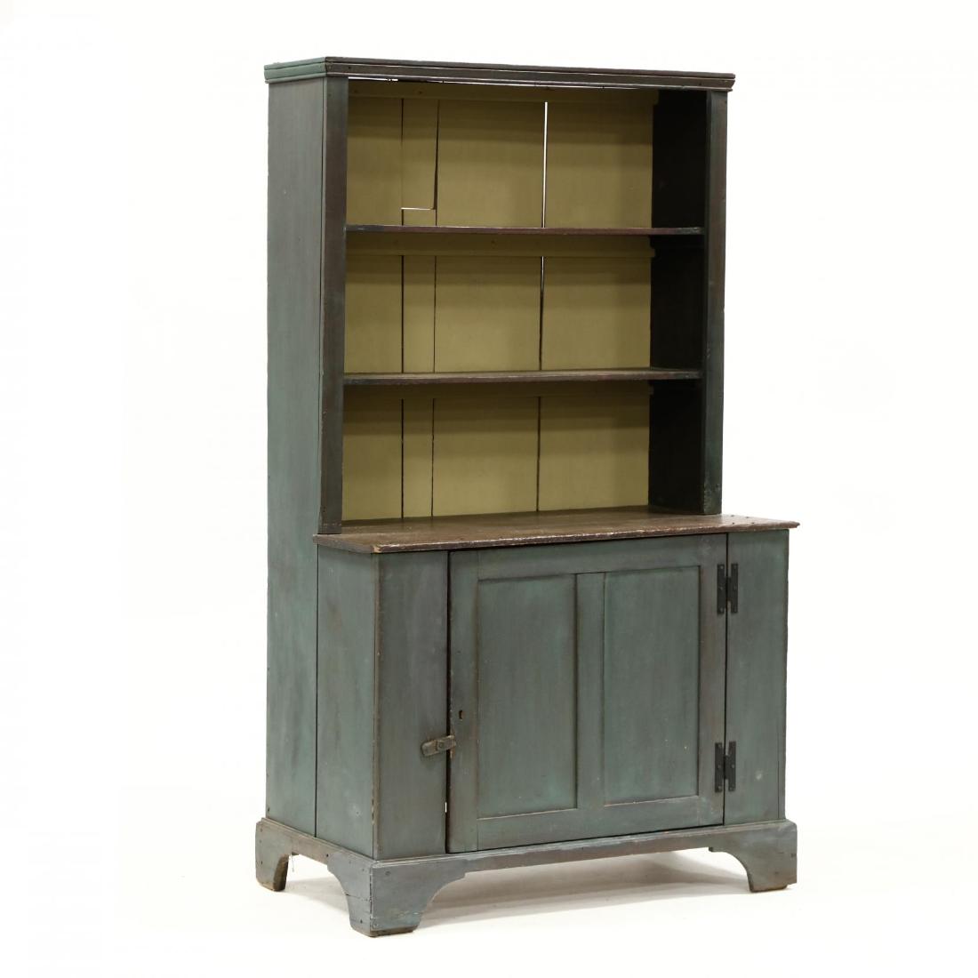 Southern Painted Stepback Flat Wall Cupboard (1 of 5)