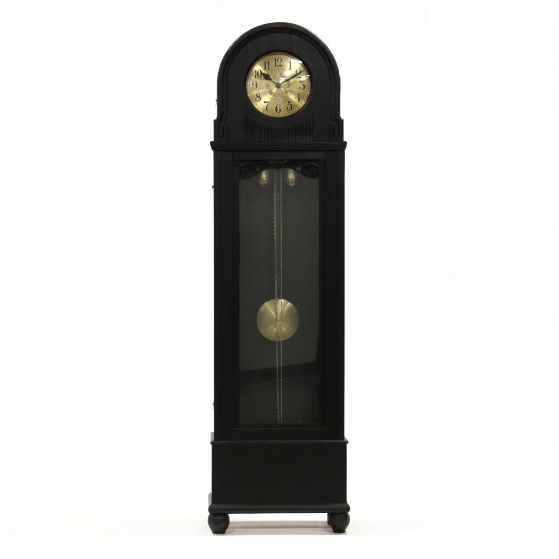 German Art Deco Tall Case Clock (1 of 5)