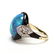 Art Deco Platinum, 14KT Gold, Opal, Diamond, and Enamel - 5