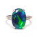 Art Deco Platinum, Opal & Diamond Ring